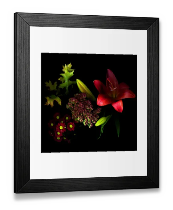 Framed Print : Autumnal Flower Bouquet Framed Print : Autumnal Flower Bouquet