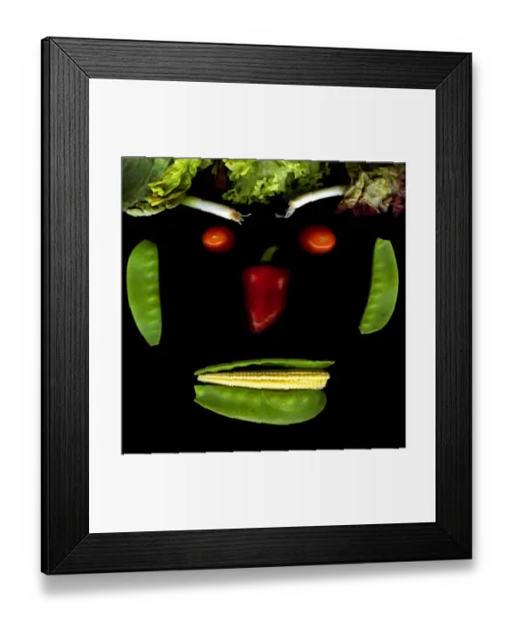 Framed Print : Healthy face mask Framed Print : Healthy face mask