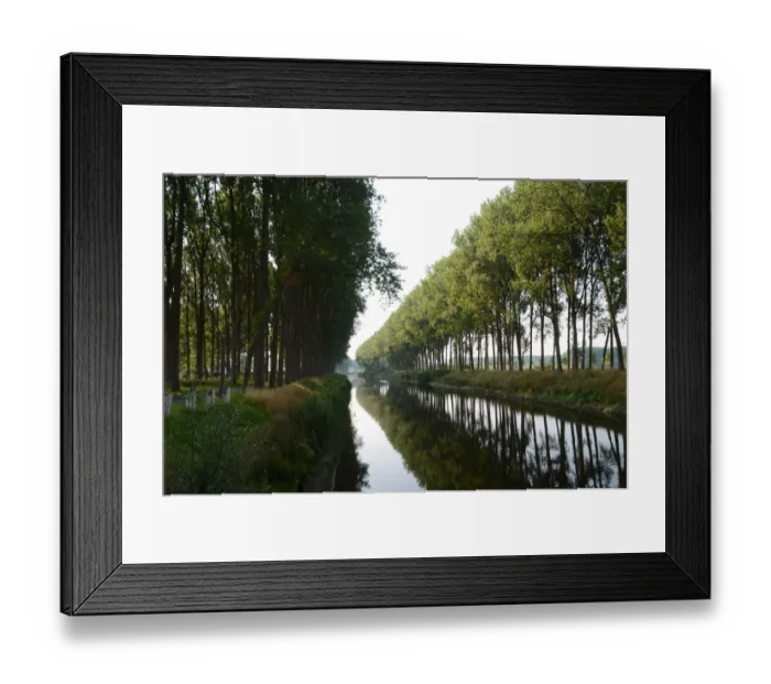 Framed Print : Canals. You can drive along those beautiful tree-lined canals.Behind me were siphons Framed Print : Canals. You can drive along those beautiful tree-lined canals.Behind me were siphons