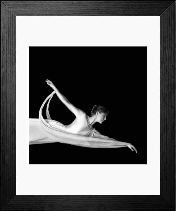 Framed Print : Woman dancing ballerina Framed Print : Woman dancing ballerina