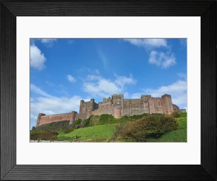 Framed Print : Bamburgh Castle Framed Print : Bamburgh Castle