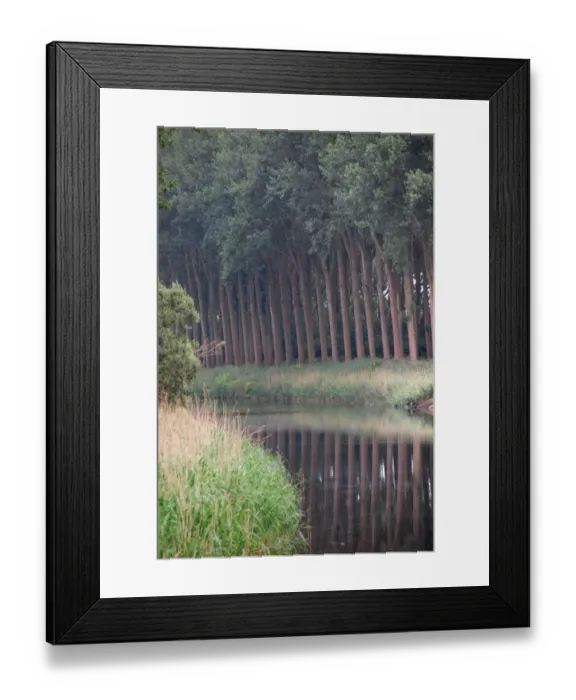 Framed Print : The-canals-of-Flanders-around-Damme-1 Framed Print : The-canals-of-Flanders-around-Damme-1