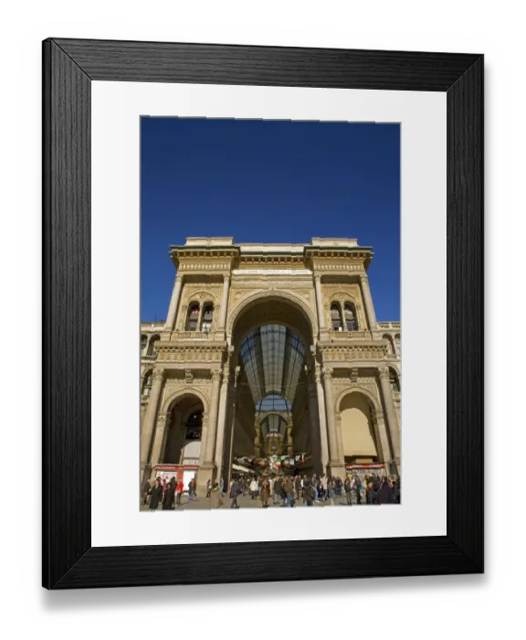 Framed Print : Italy, Milan. Galleria Vittorio Emanuele II Framed Print : Italy, Milan. Galleria Vittorio Emanuele II