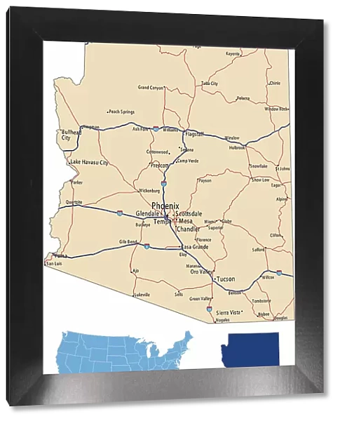 Arizona road map