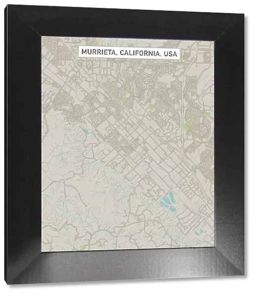 Murrieta California US City Street Map