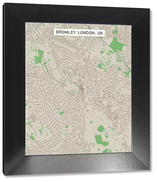 Bromley London UK City Street Map