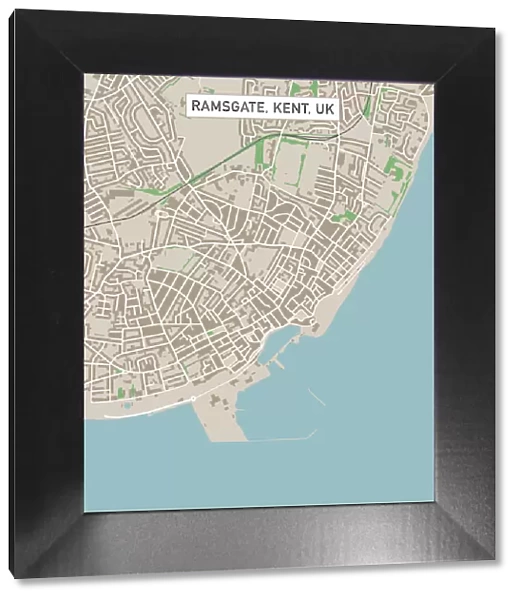Ramsgate Kent UK City Street Map