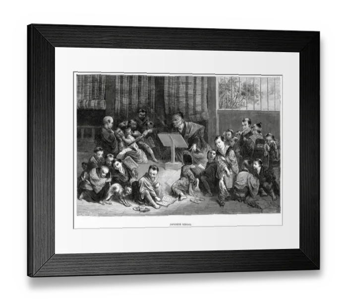 Framed Print : Japanese School Framed Print : Japanese School