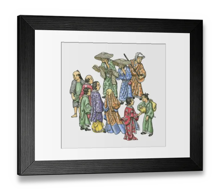 Framed Print : horizontal, mature adults, mature men, medium group of people, mid adult men, mid adult women Framed Print : horizontal, mature adults, mature men, medium group of people, mid adult men, mid adult women