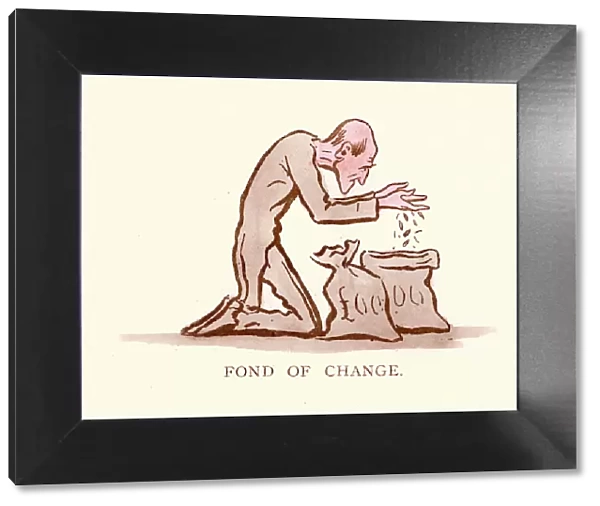 Victorian satirical cartoon Fond of Change
