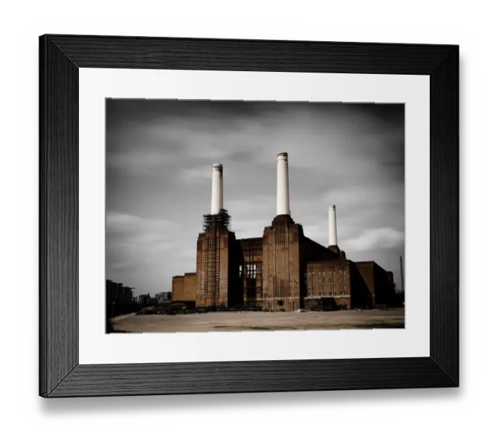 Framed Print : Battersea Power Framed Print : Battersea Power