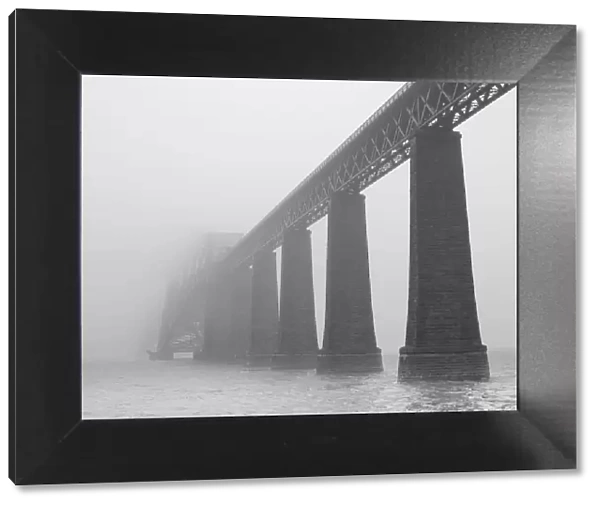 Forth Bridge in Mist