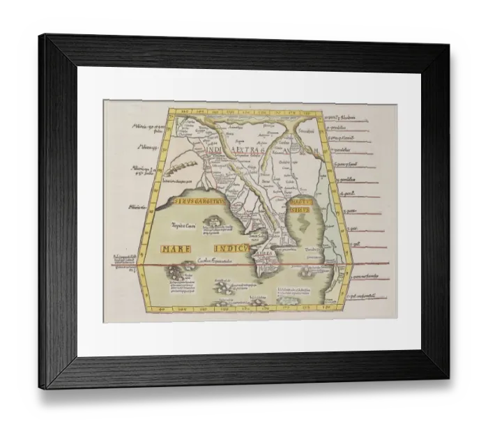 Framed Print : antique, archival, bay of bengal, border, cartography, country, document, geography Framed Print : antique, archival, bay of bengal, border, cartography, country, document, geography