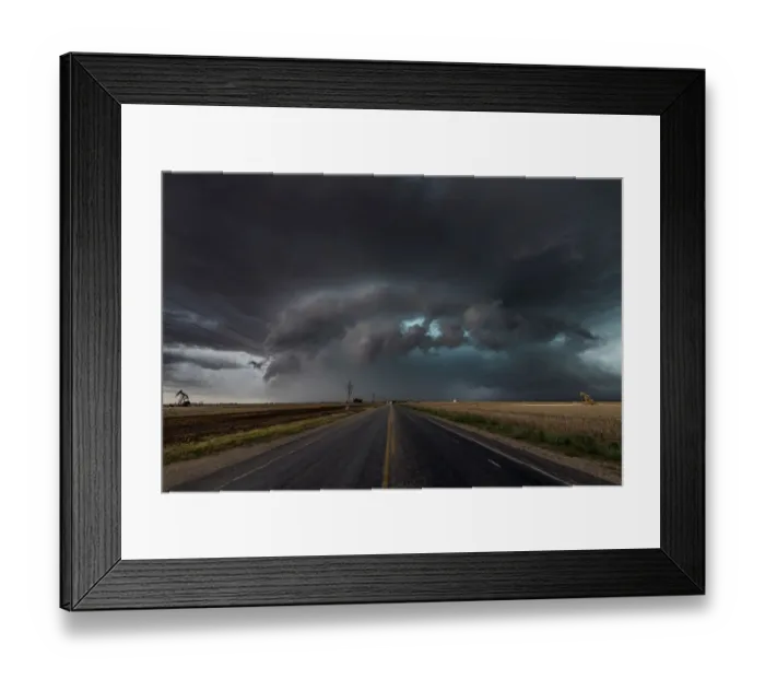Framed Print : The Bears Cage, Tornado cloud over Texas Framed Print : The Bears Cage, Tornado cloud over Texas