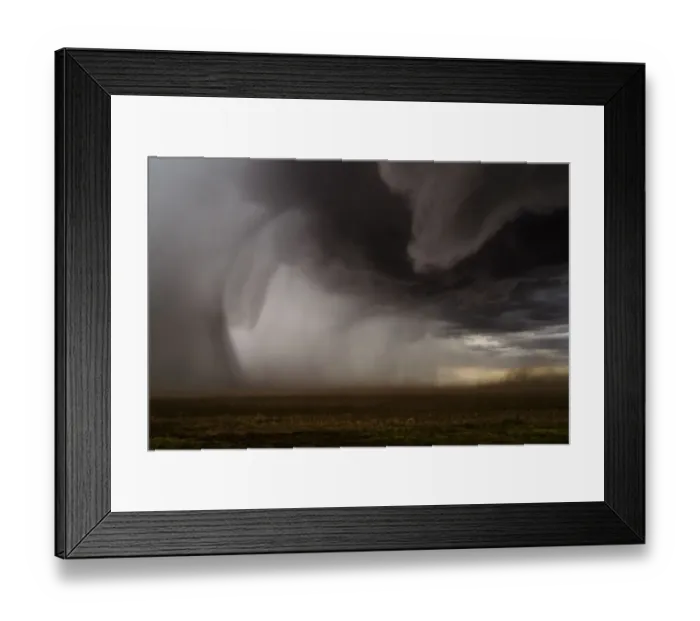 Framed Print : Inside a Thunderstorm. Forward Flank Downdraft from a super-cell. Texas, USA Framed Print : Inside a Thunderstorm. Forward Flank Downdraft from a super-cell. Texas, USA