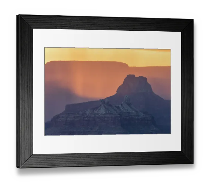 Framed Print : Cliffs of the Grand Canyon at sunset, Arizona Framed Print : Cliffs of the Grand Canyon at sunset, Arizona