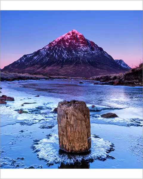 Buachaille Etive Mr dawn, Highlands of Scotland