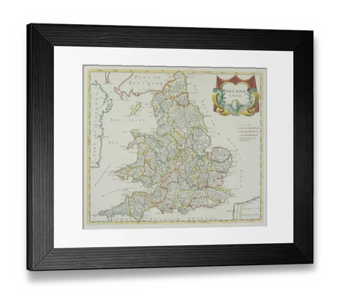 Framed Print : antique, archival, borders, cartography, country, country, crest, emblem, england Framed Print : antique, archival, borders, cartography, country, country, crest, emblem, england