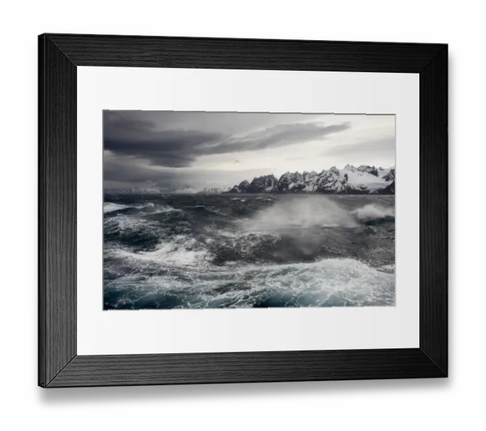 Framed Print : A stormy Scotia Sea Framed Print : A stormy Scotia Sea