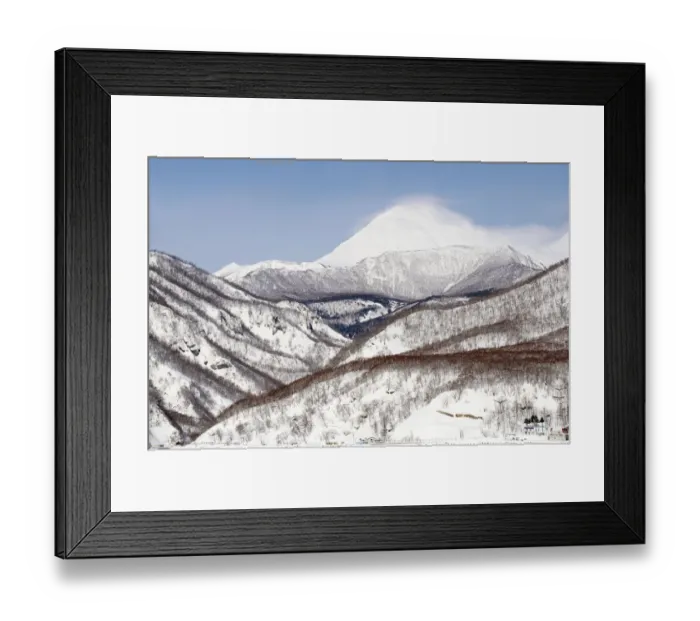 Framed Print : Mount Shiretoko, Hokkaido, Japan Framed Print : Mount Shiretoko, Hokkaido, Japan