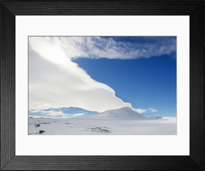 Framed Print : Mount Erebus, Ross Island, Antarctica Framed Print : Mount Erebus, Ross Island, Antarctica