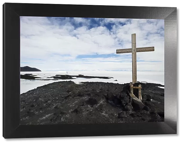 Memorial Cross, Cape Evans, Antarctica
