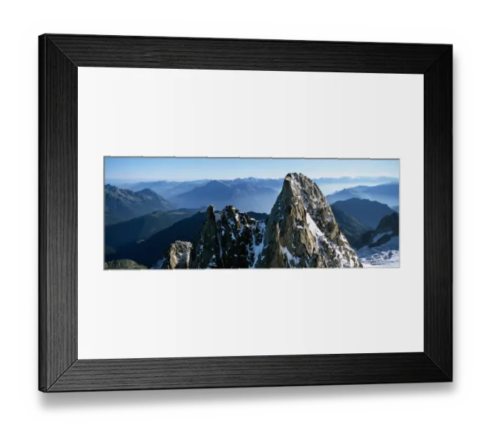 Framed Print : Granite spire, French Alps, France