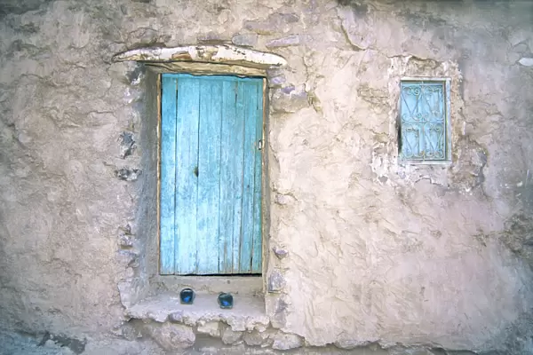 A homes entrance, Sidi Chamharouch, Morocco