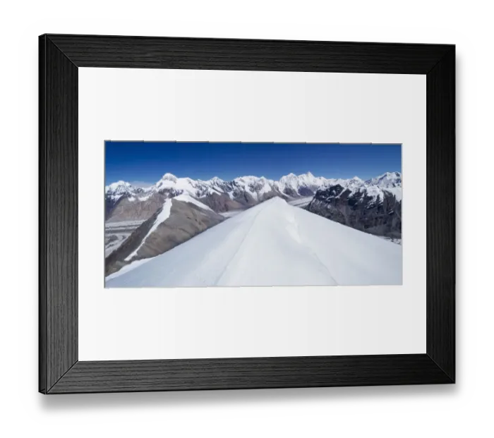 Framed Print : Central Tien Shan, Kyrgyrzstan