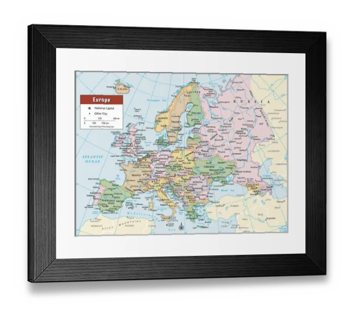 Framed Print : Reference Maps, 102890909 Framed Print : Reference Maps, 102890909