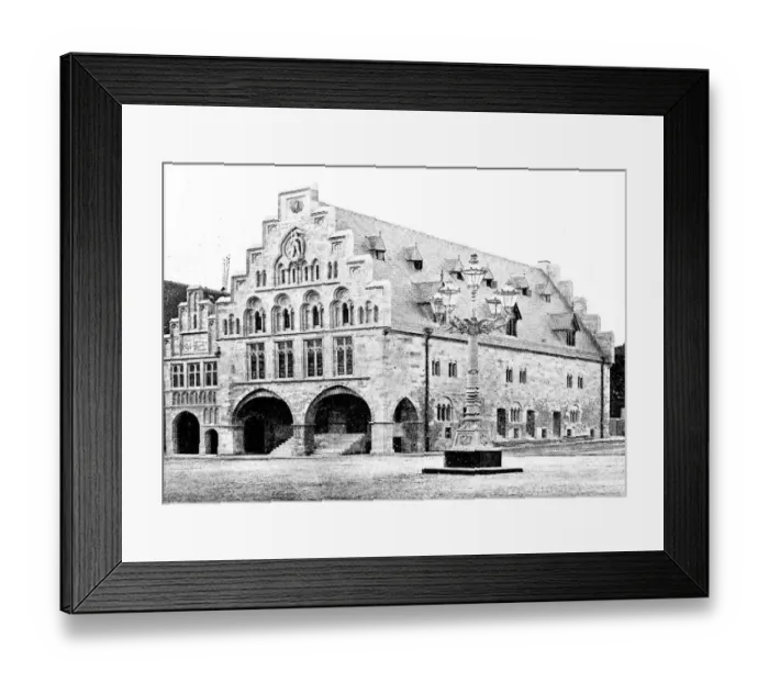 Framed Print : Townhall in Dortmund Framed Print : Townhall in Dortmund