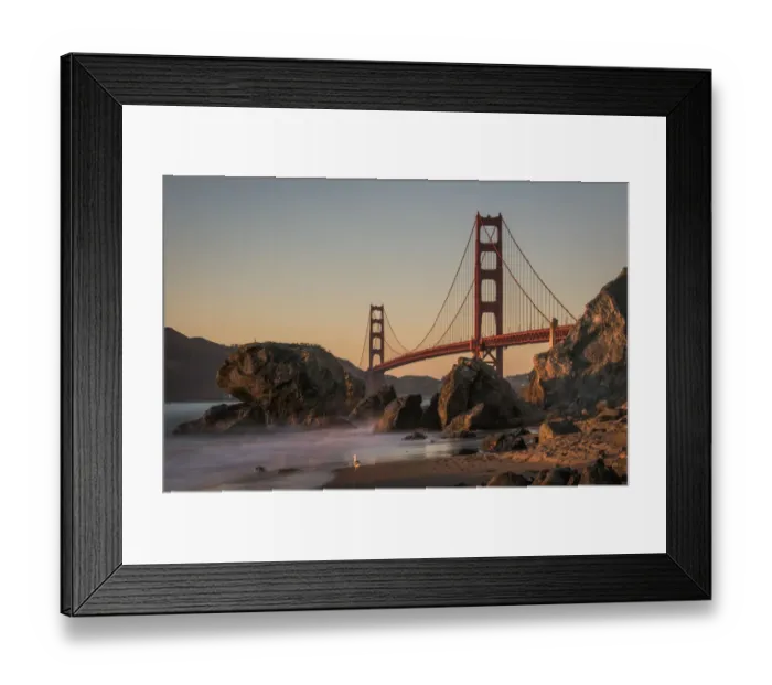 Framed Print : The Golden Gate Framed Print : The Golden Gate