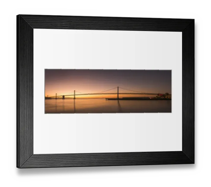 Framed Print : The San Francisco Bay Bridge Framed Print : The San Francisco Bay Bridge