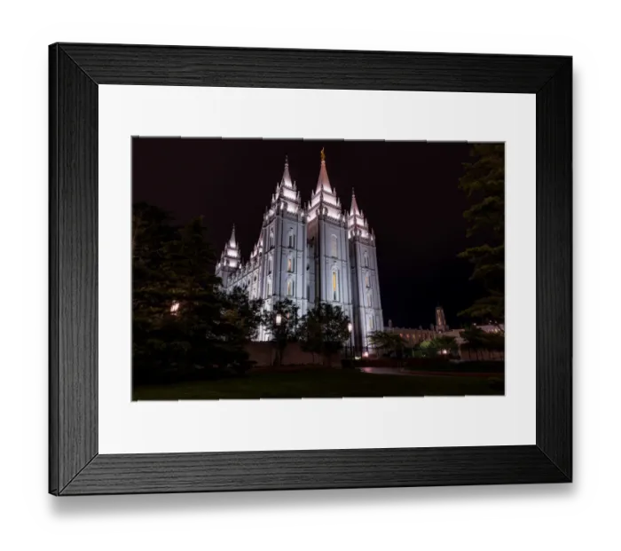 Framed Print : Salt lake temple Framed Print : Salt lake temple