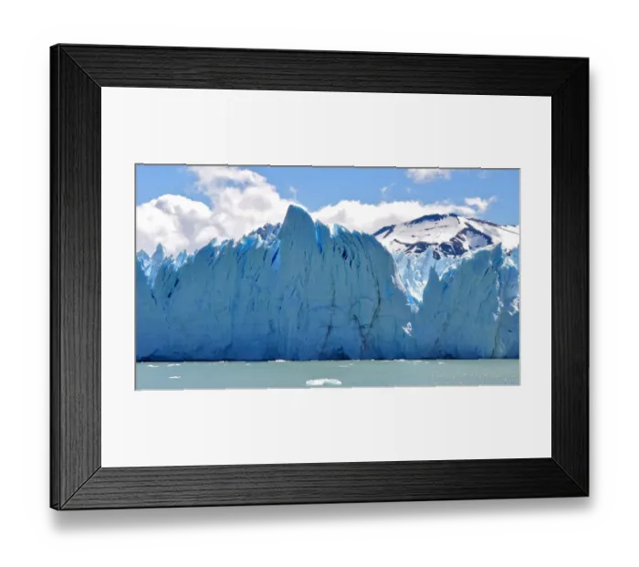 Framed Print : 60 Meters of Ice Framed Print : 60 Meters of Ice