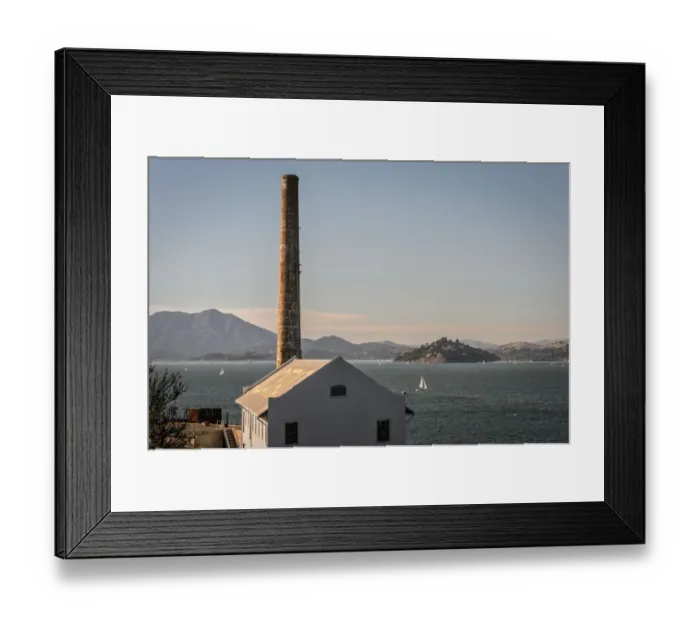 Framed Print : Alcatraz Island Framed Print : Alcatraz Island