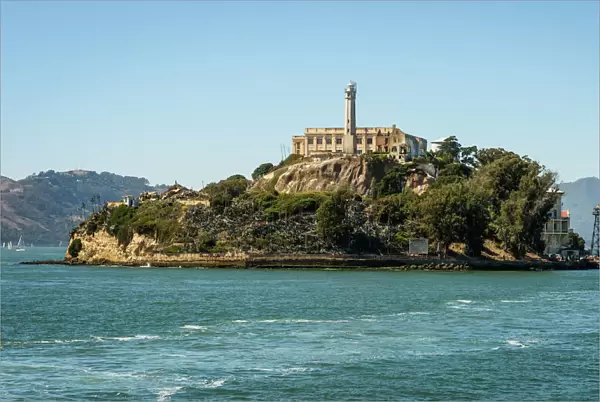 Alcatraz. The island of Alcatraz