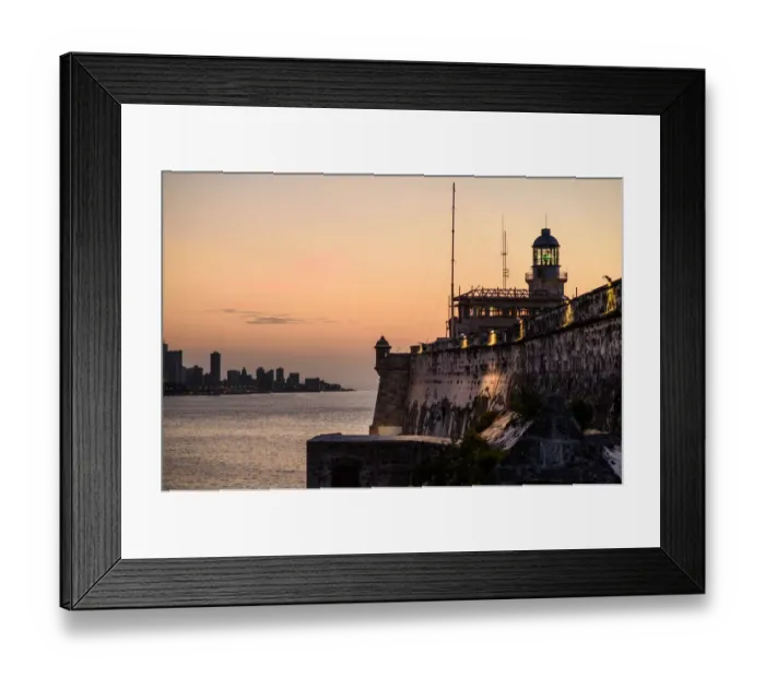 Framed Print : Sunset Over Havana Framed Print : Sunset Over Havana
