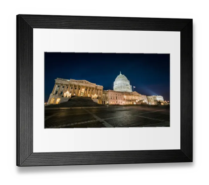 Framed Print : U. S. Capitol Building
