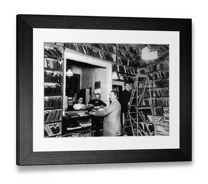 Framed Print : Russian Library Framed Print : Russian Library