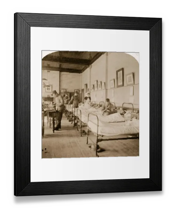 Framed Print : Boer War Hospital Framed Print : Boer War Hospital