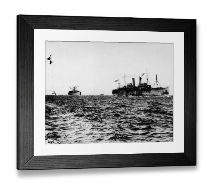 Framed Print : American Convoy Framed Print : American Convoy