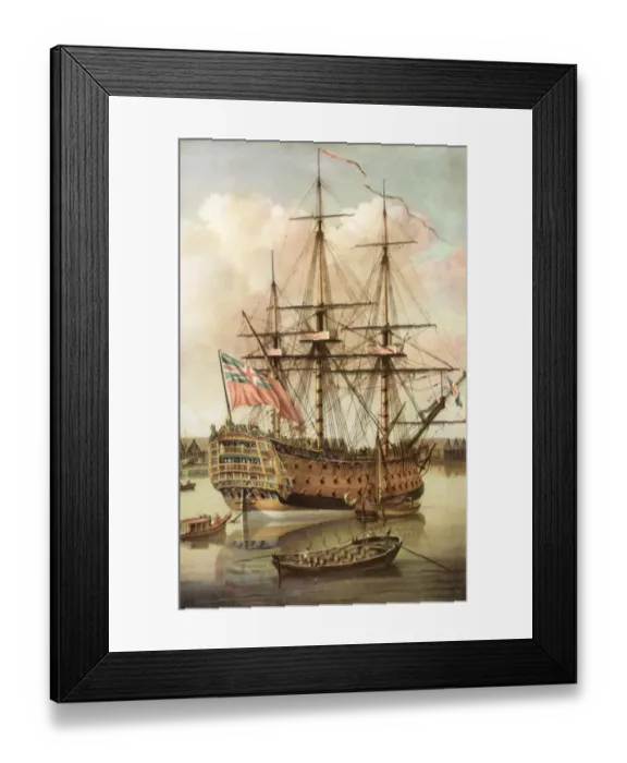 Framed Print : The Royal George Framed Print : The Royal George