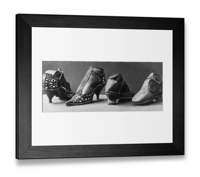 Framed Print : French Shoes Framed Print : French Shoes