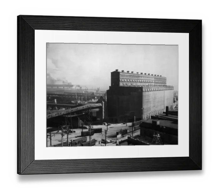 Framed Print : Grain Silo Framed Print : Grain Silo