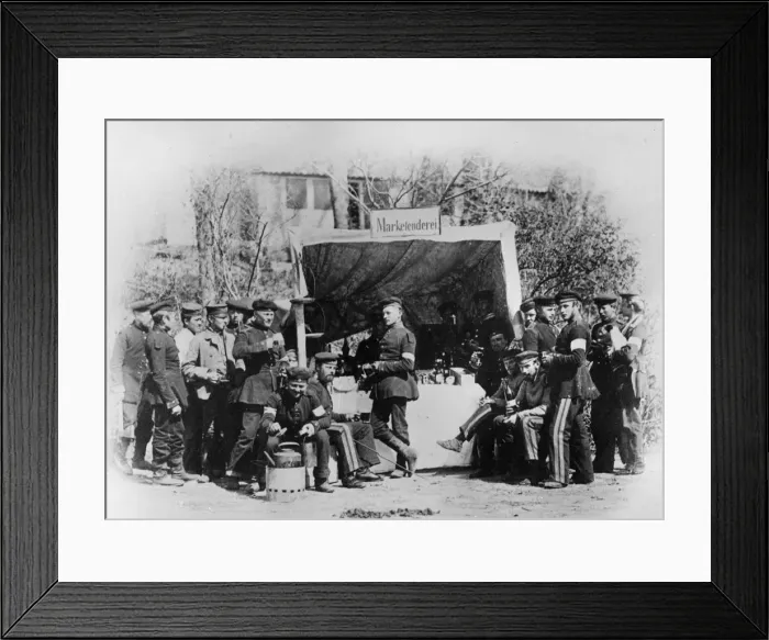 Framed Print : Military Canteen Framed Print : Military Canteen
