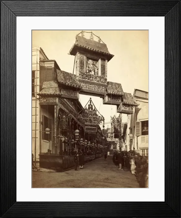 Framed Print : Street Festival Framed Print : Street Festival