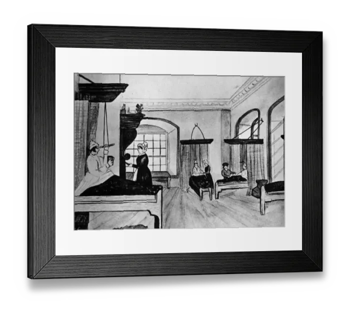 Framed Print : Hospital Ward Framed Print : Hospital Ward