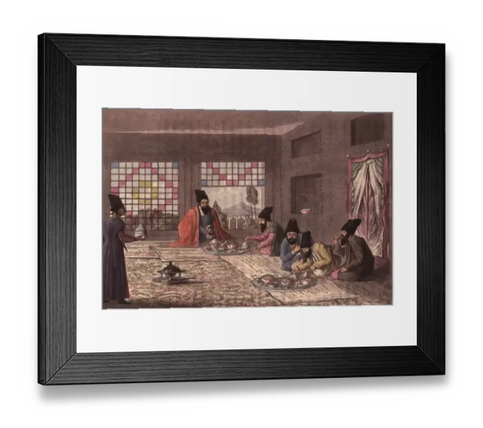 Framed Print : Persian Breakfast Framed Print : Persian Breakfast