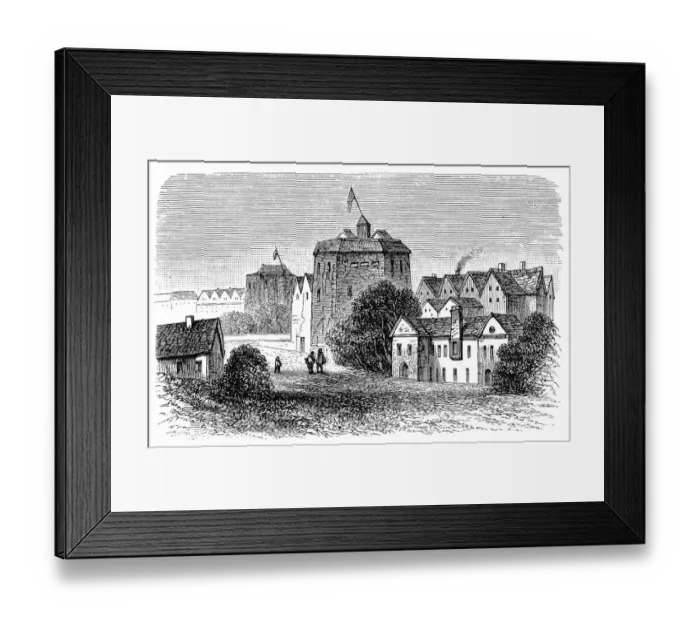 Framed Print : The Original Globe Theatre Framed Print : The Original Globe Theatre